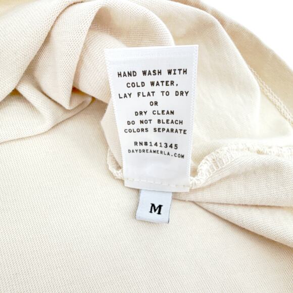 DAYDREAMER Nice List Vintage Tee in Dirty White M - Picture 7 of 11